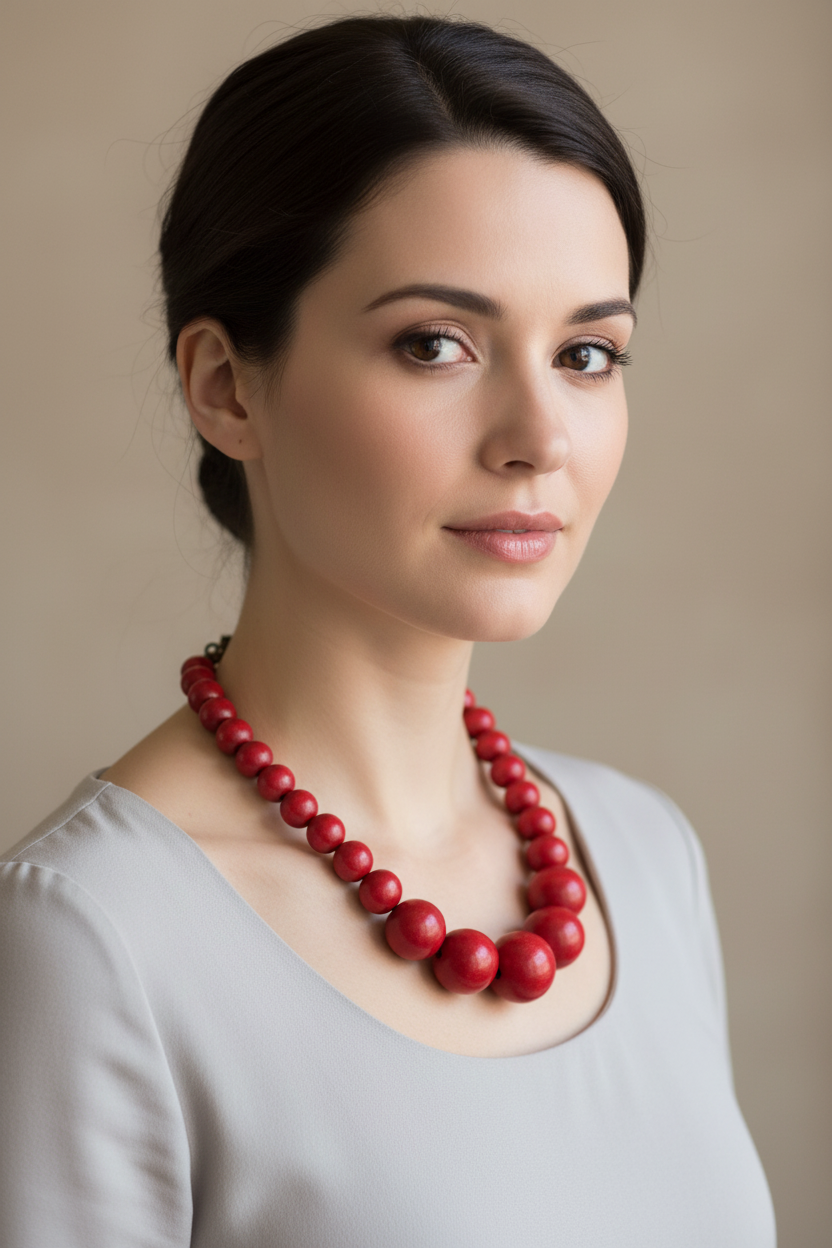 Collier Rouge Forêt