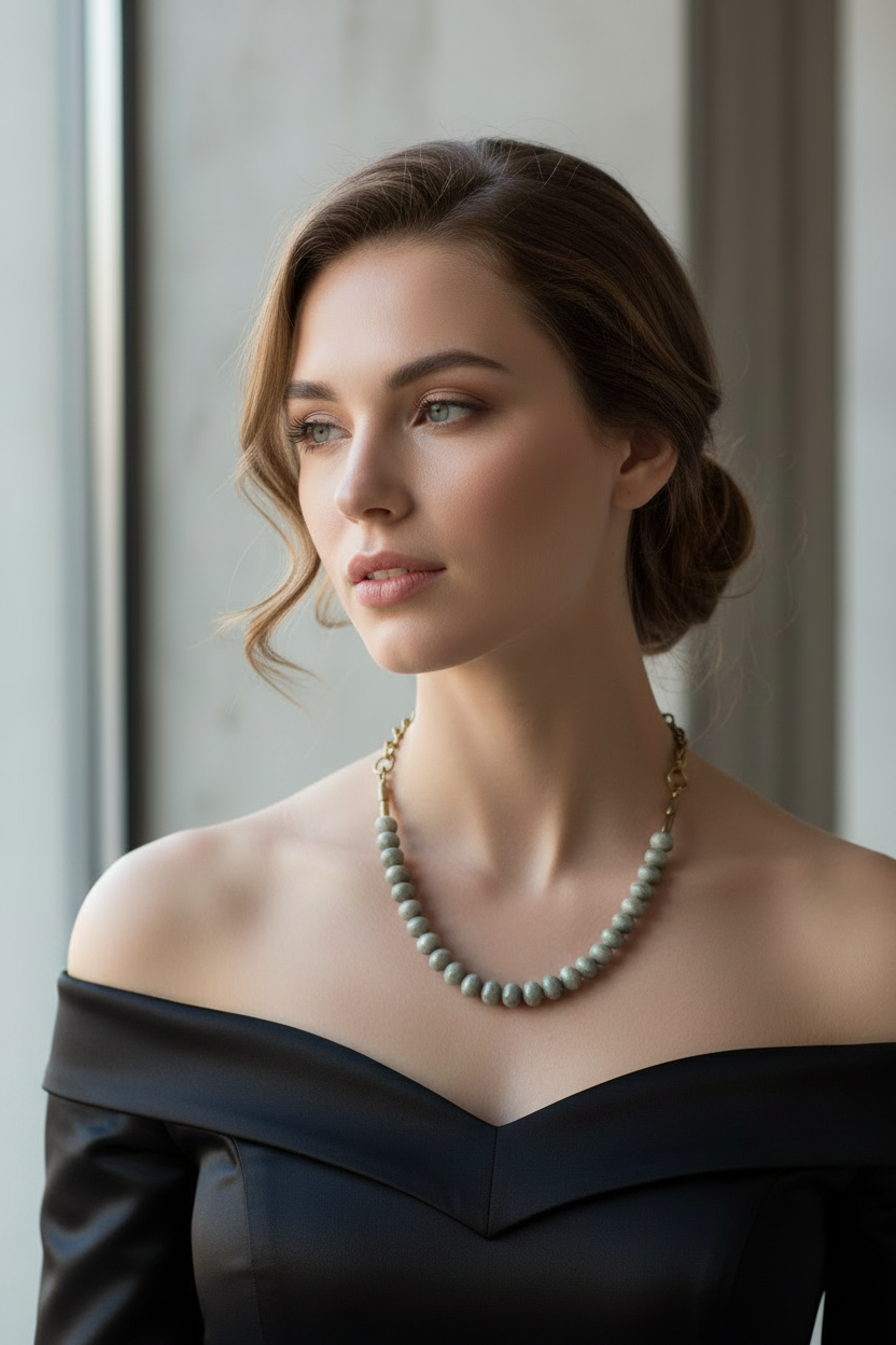 Collier 50 Nuances de Gris