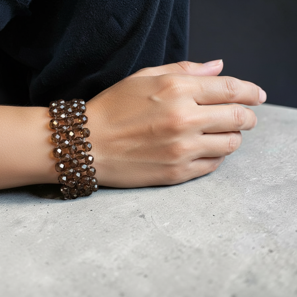 Bracelet Bronze Tissé