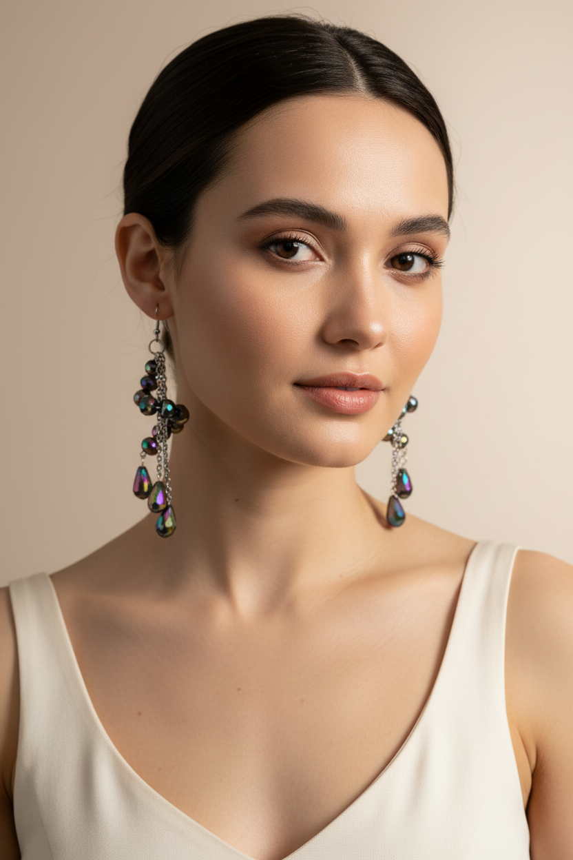Boucles d'oreilles Galaxie