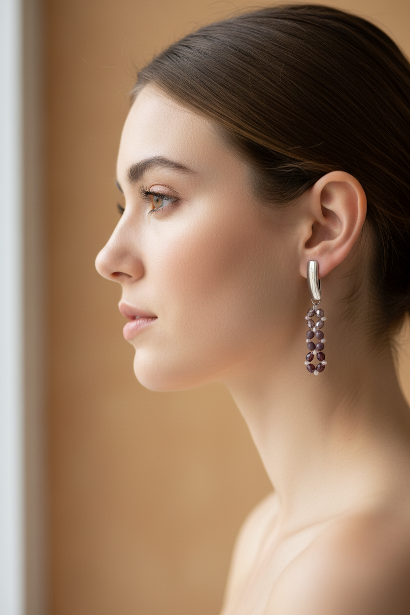 Boucles d'Oreilles Iris