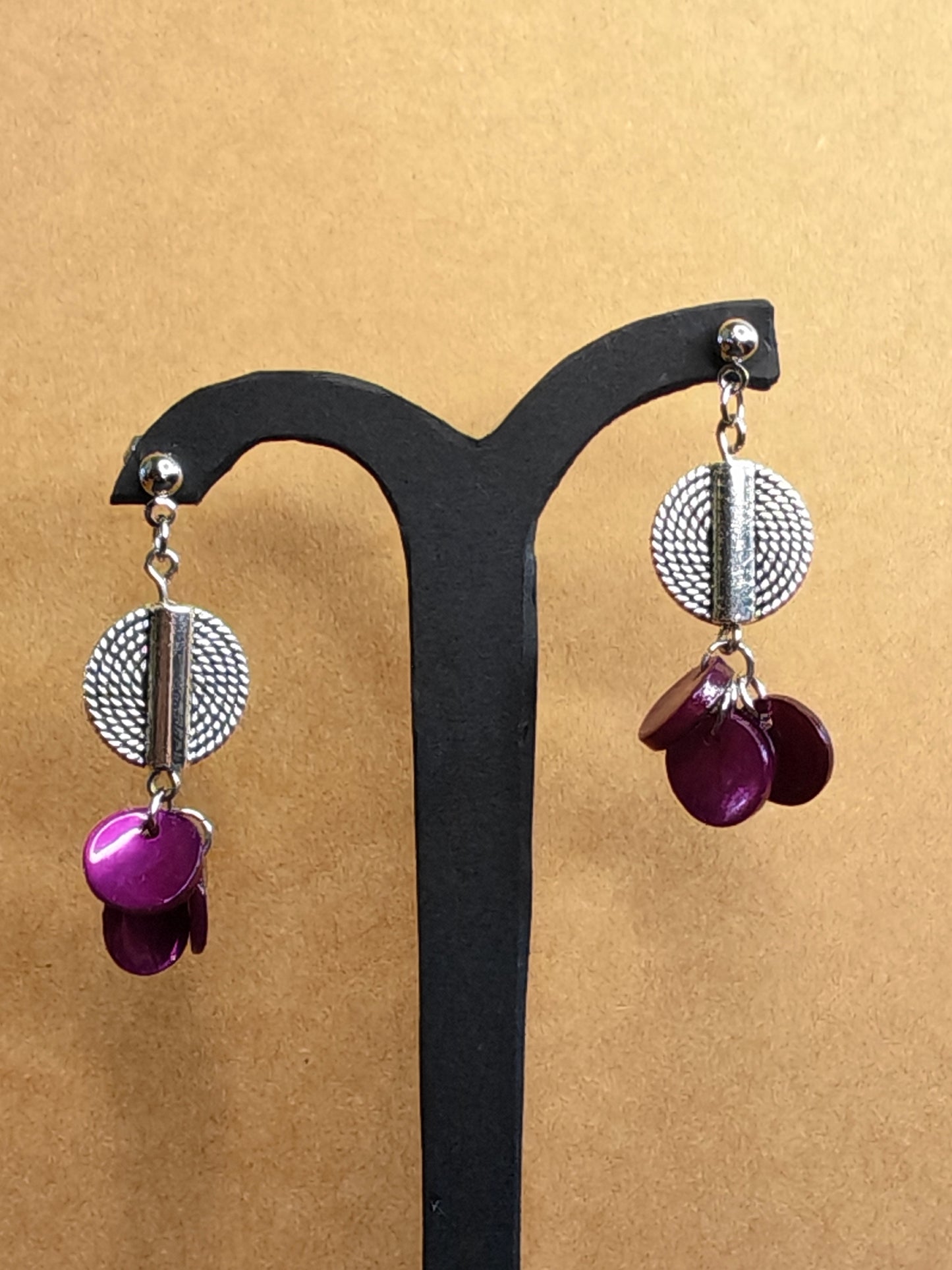 Boucles d'Oreilles Pétale