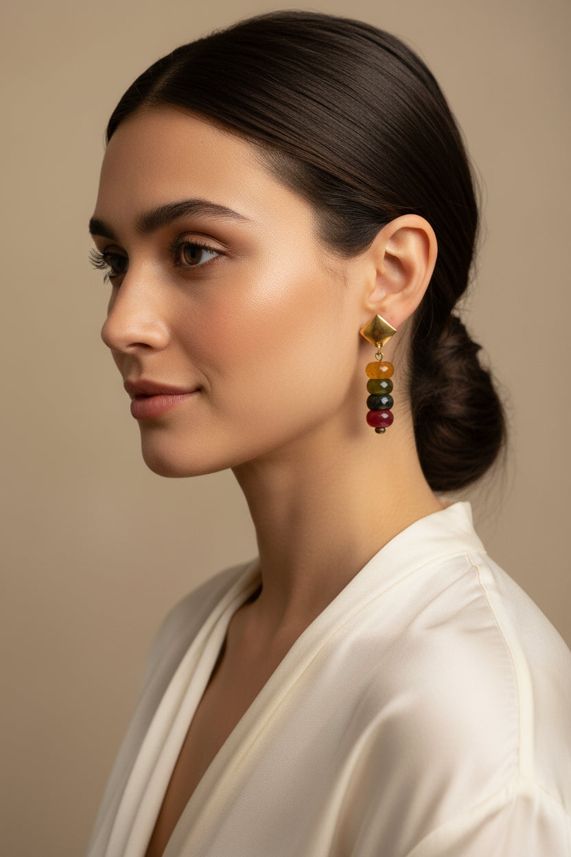 Boucles d'Oreilles Éclat Bohème