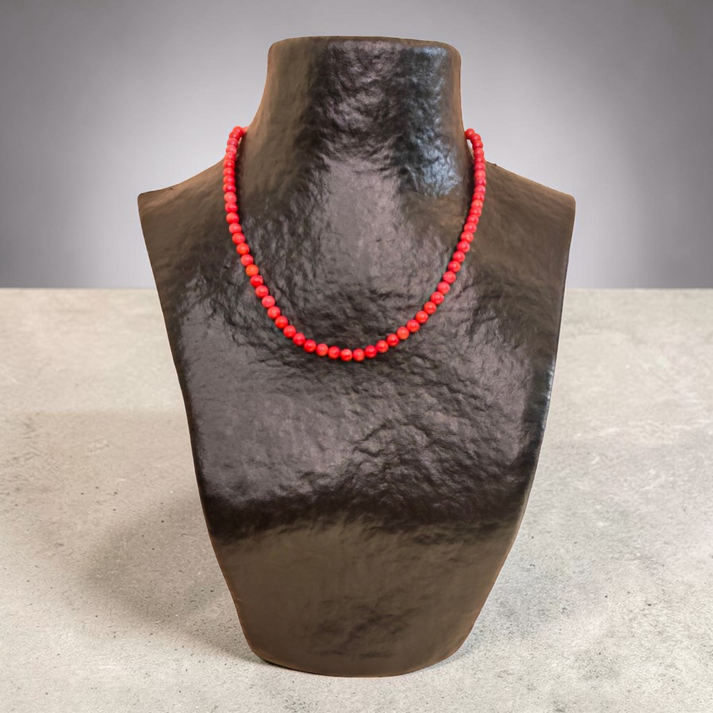 Collier Velours Rouge