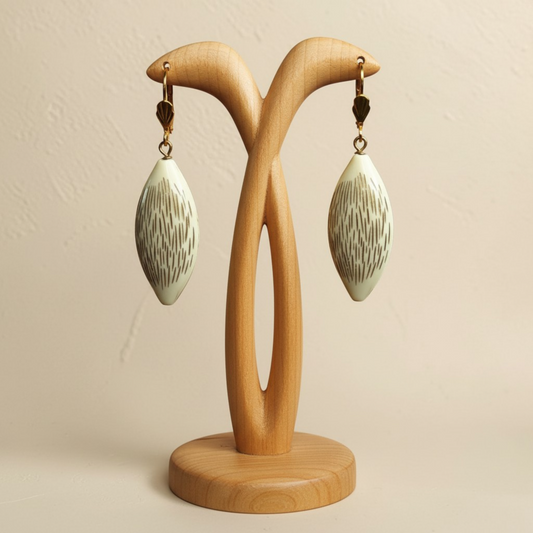 Boucles d'Oreilles La Blanche