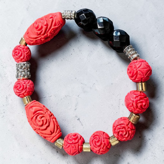 Bracelet Rosa Noir