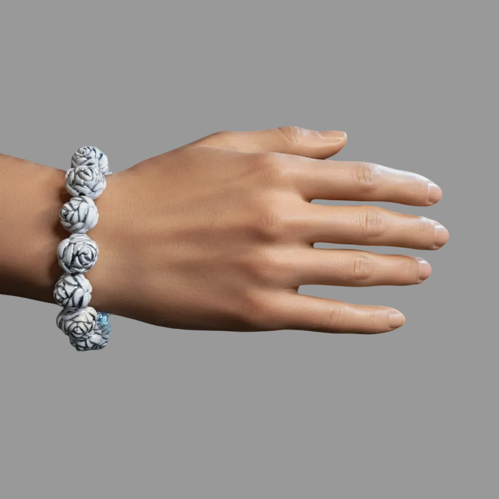Bracelet Roses Blanches