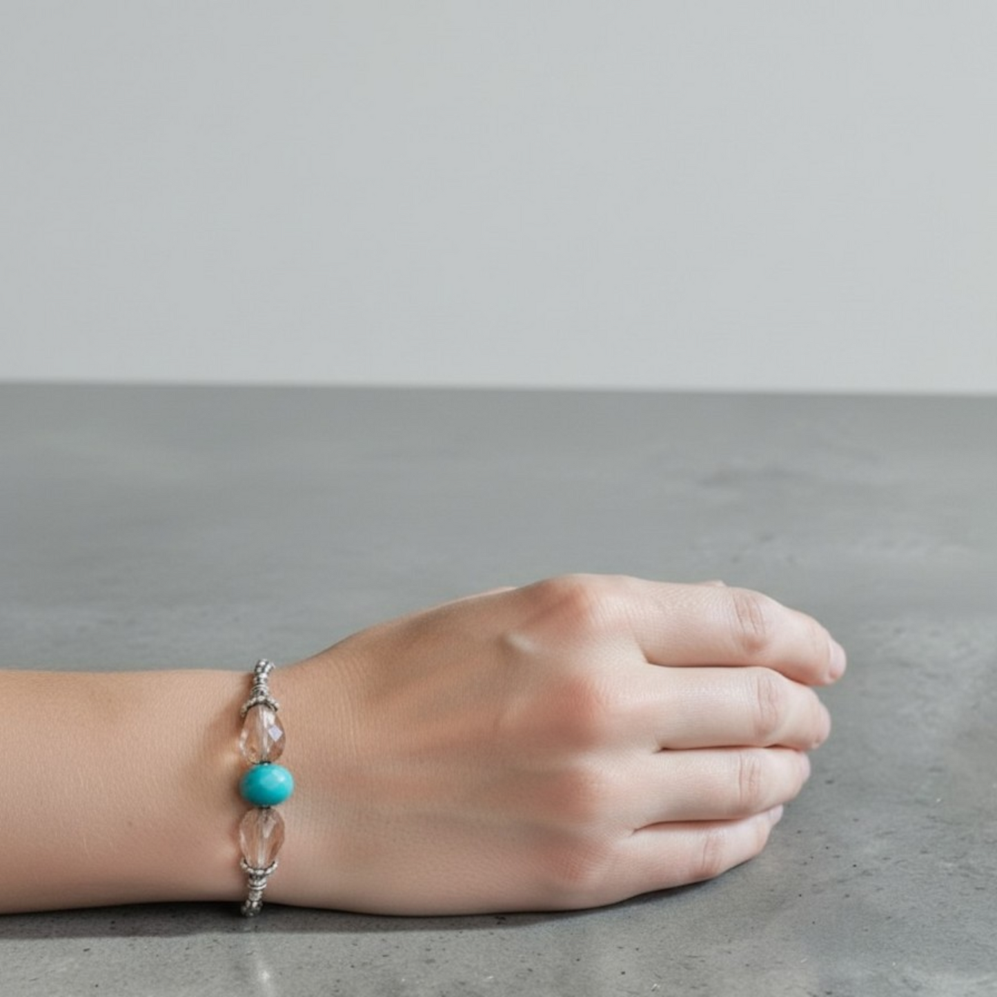 Bracelet Turquoise & Cristal